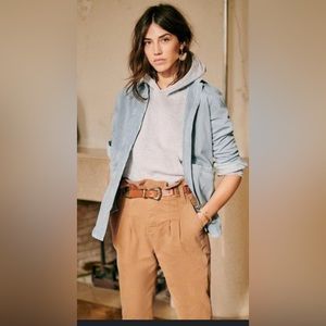 Sézane Austin trousers- caramel. EUC. Fr: 36.